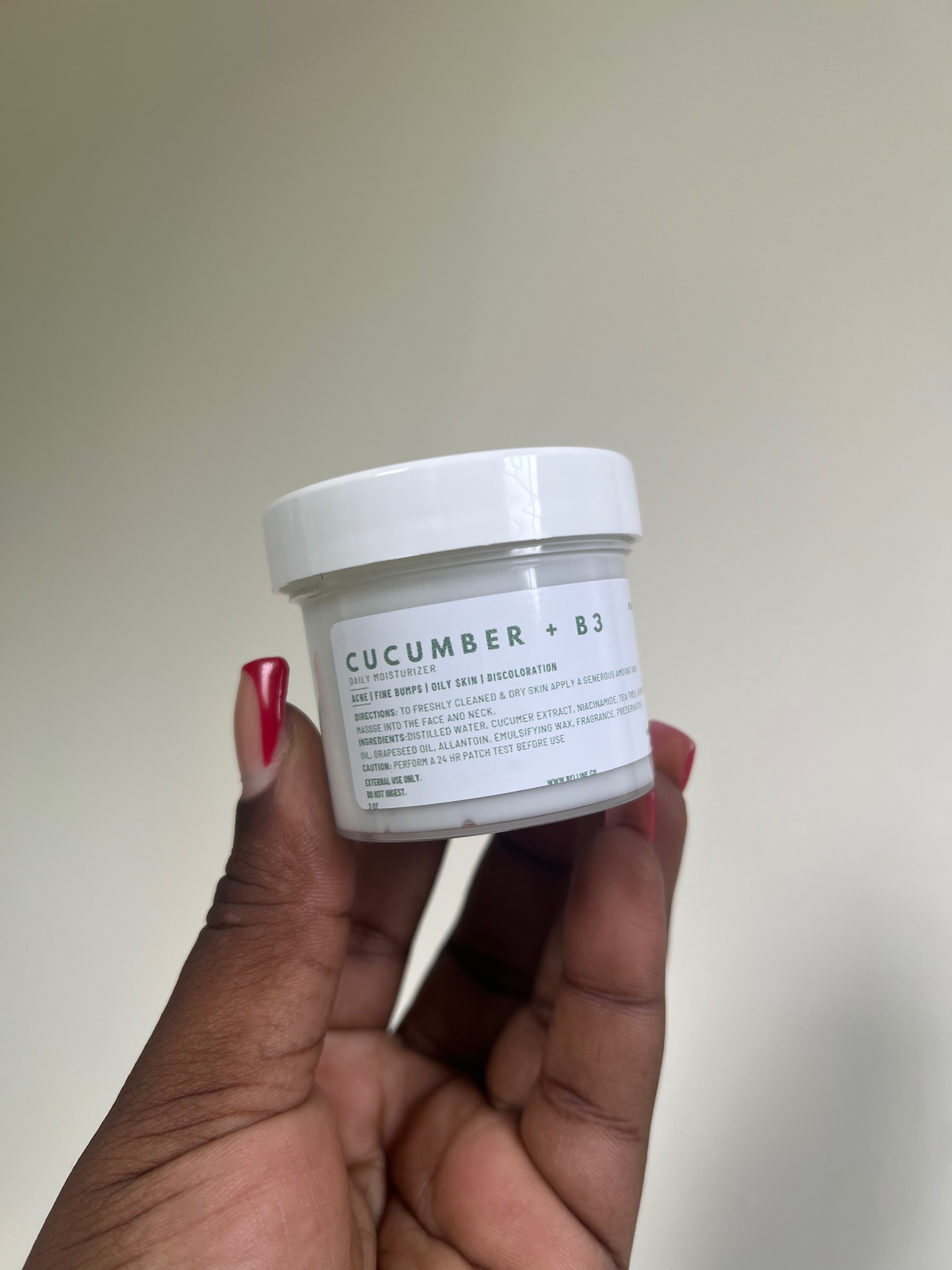 Cucumber + B3 Daily Moisturizer