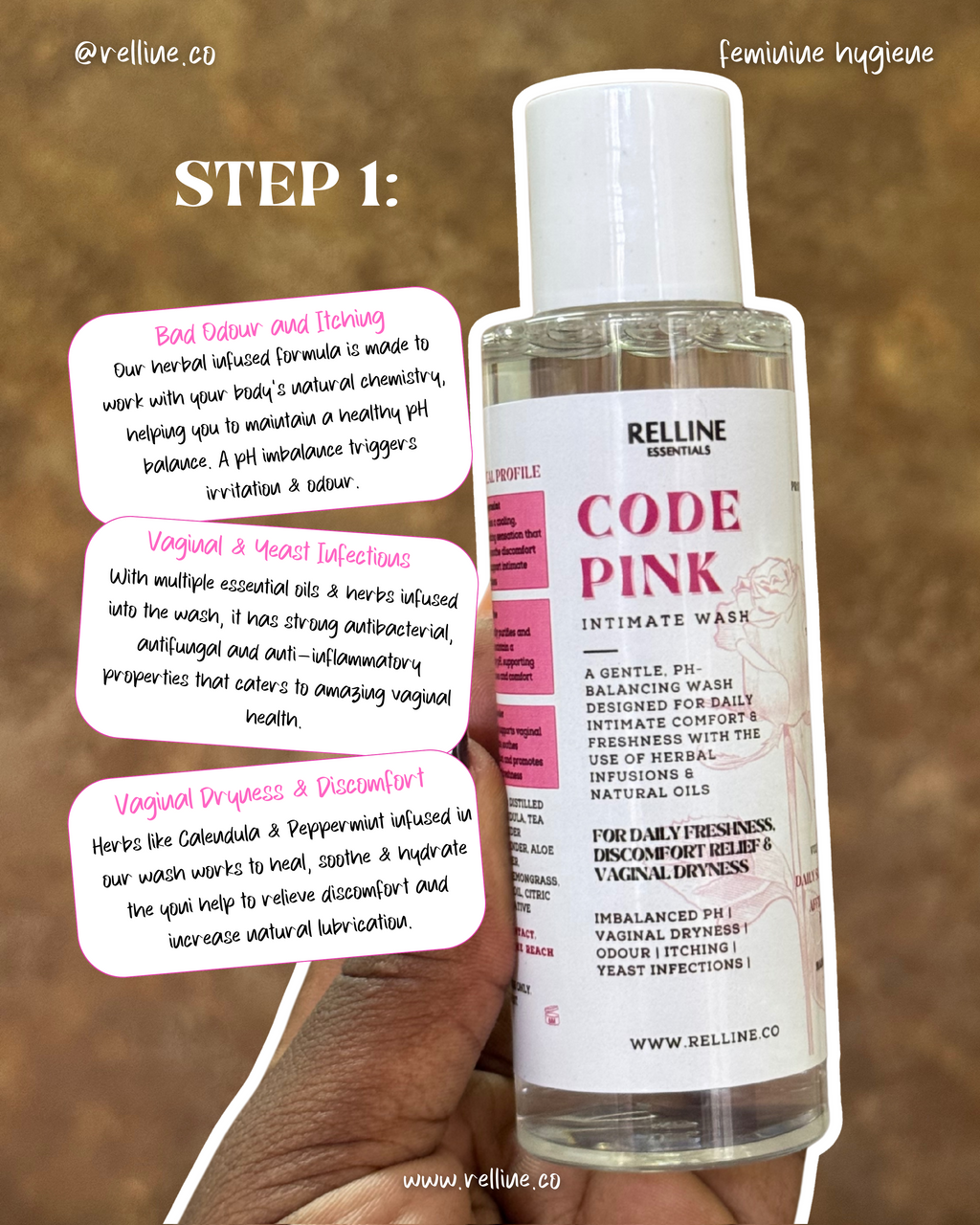 Code Pink Intimate Wash