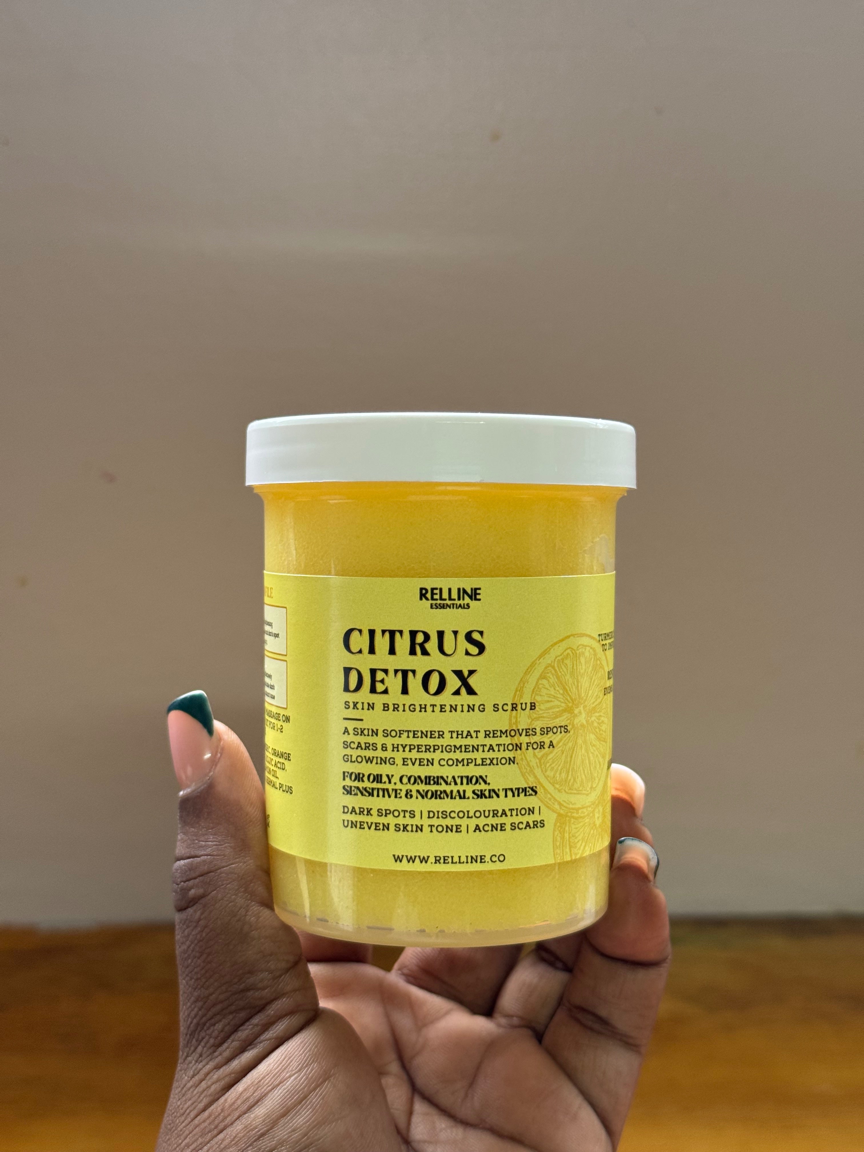 Citrus Detox Brightening Scrub
