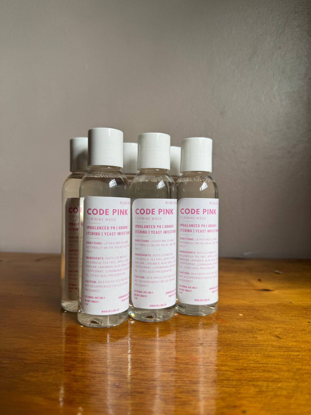 Code pink intimate wash