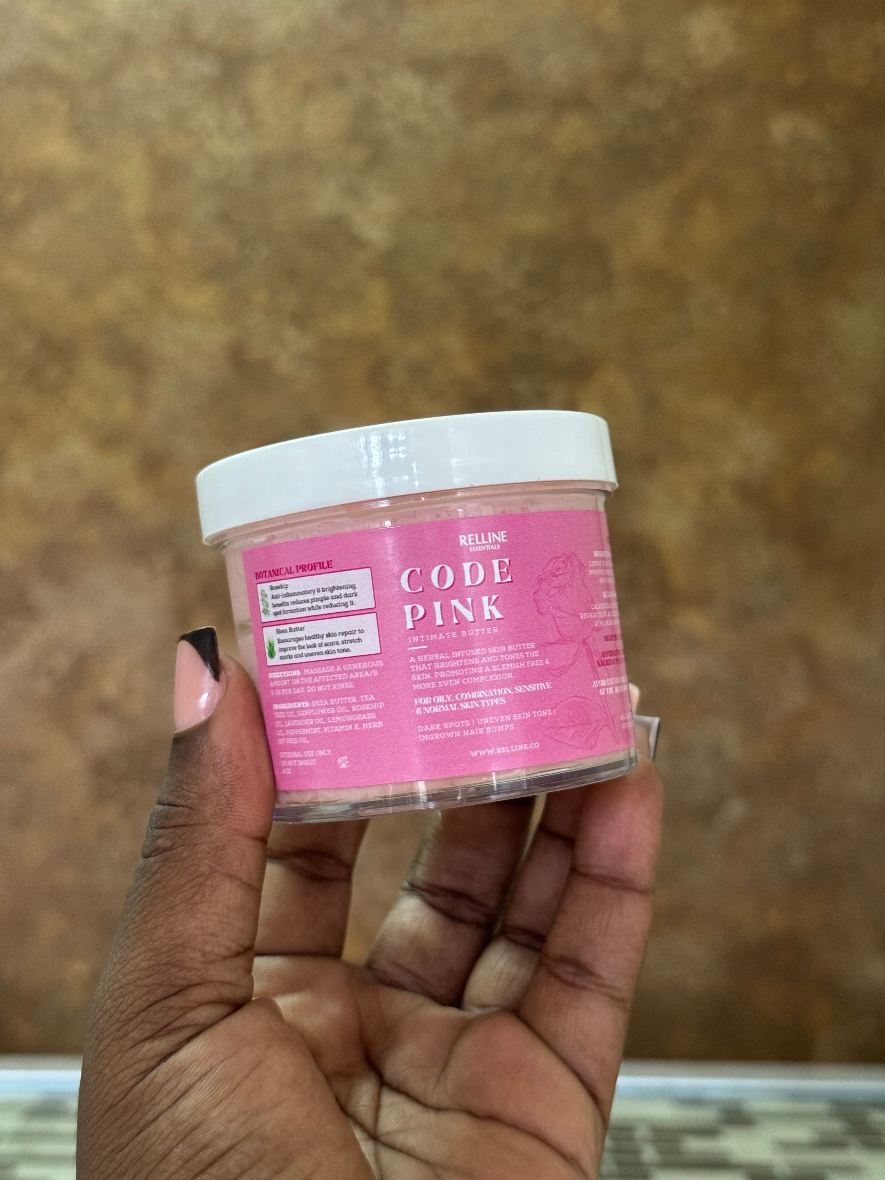 Code Pink Intimate Butter