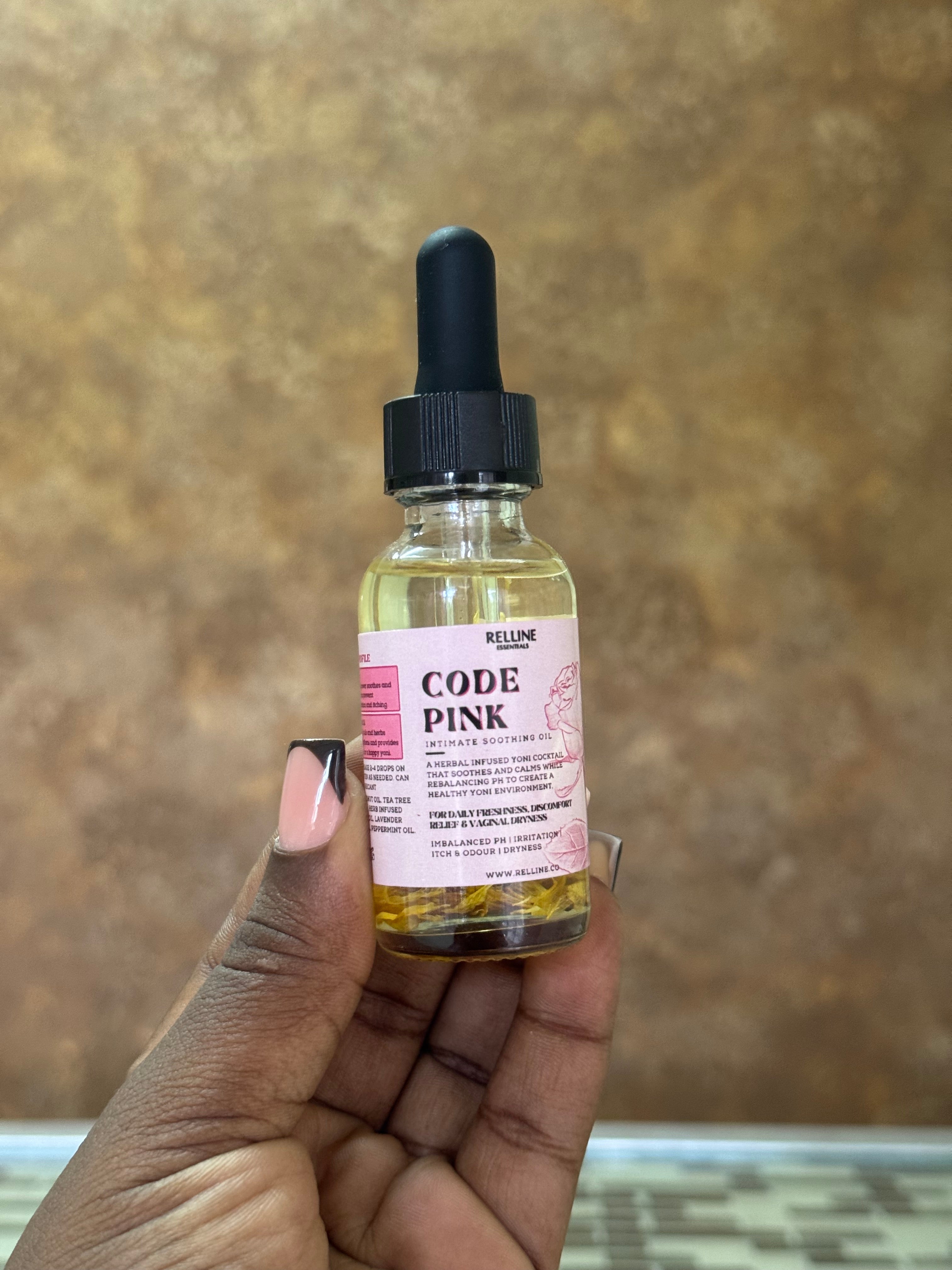 Code Pink Intimate Oil